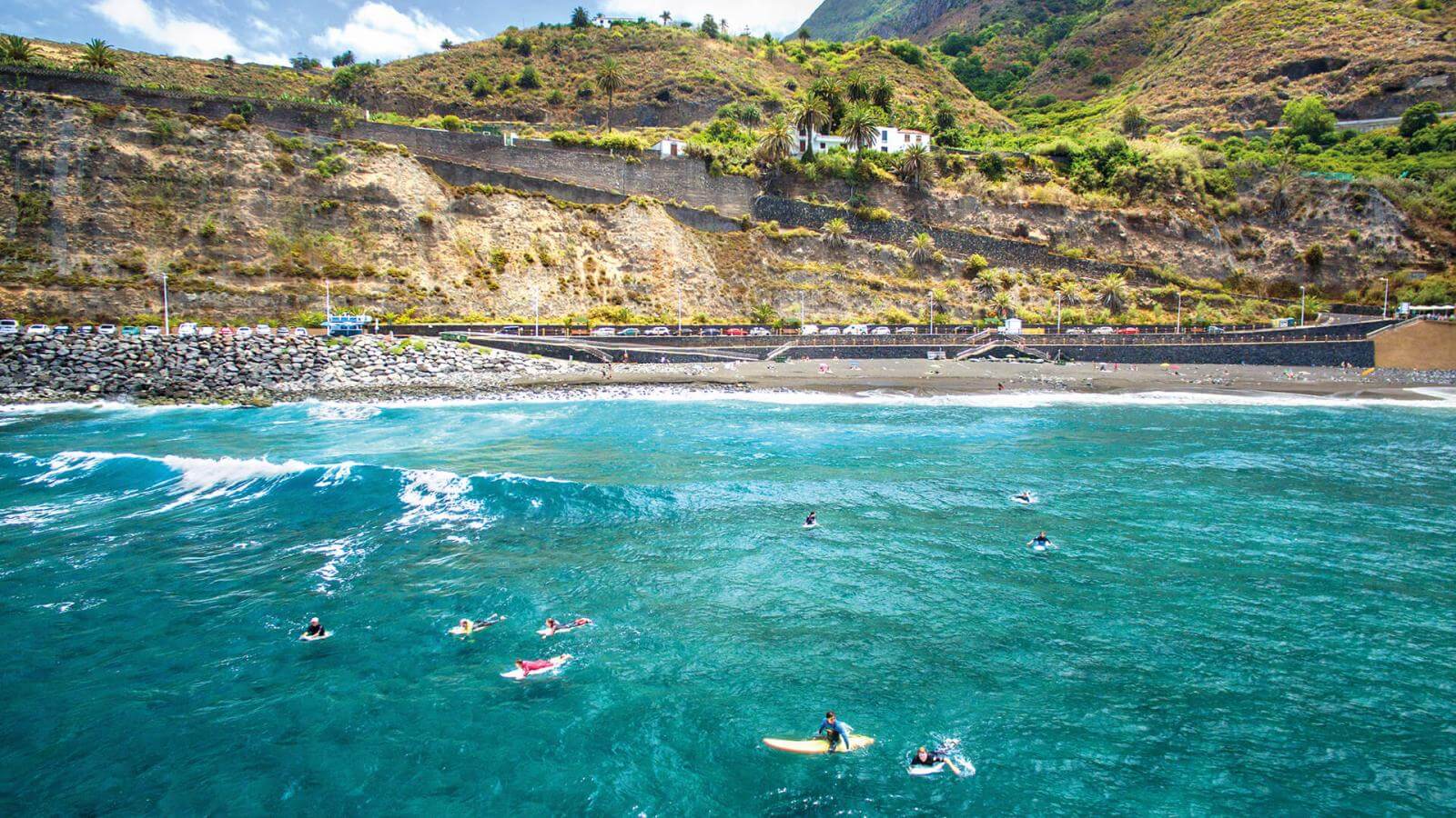 Playa El Socorro de Los Realejos.
